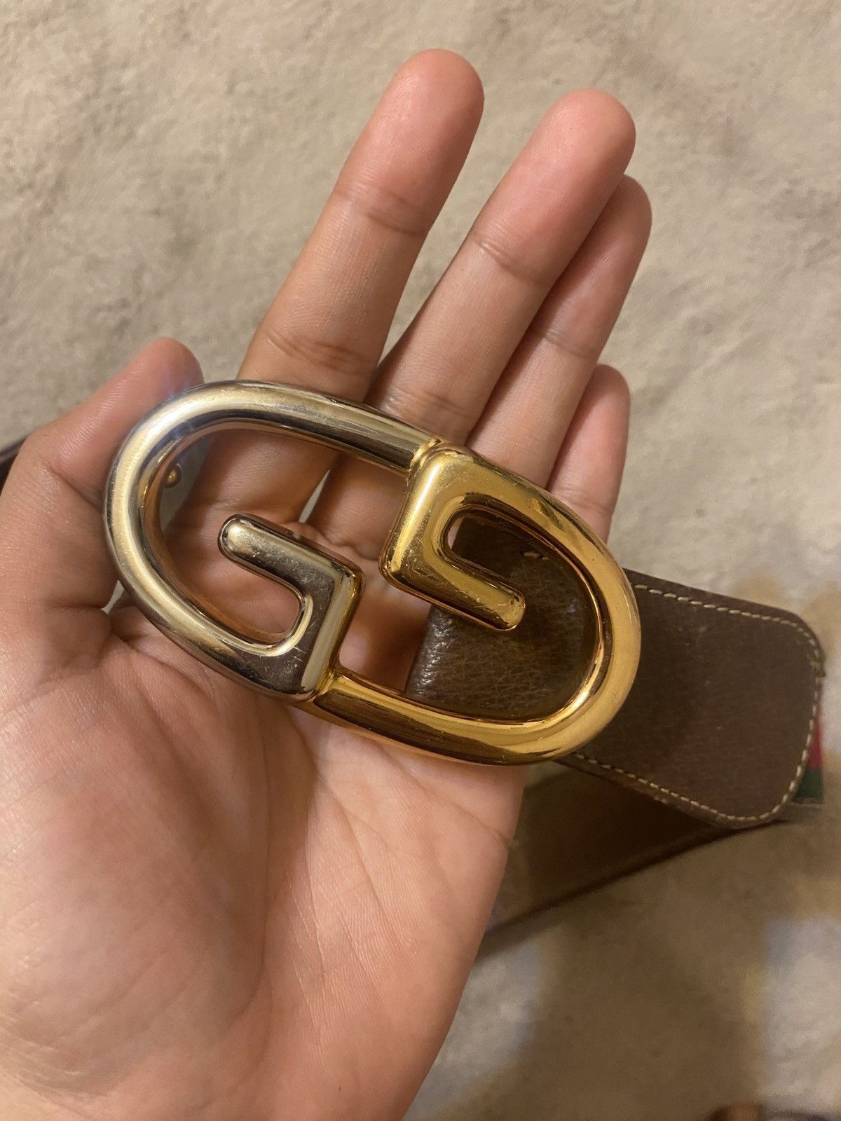 Gucci Vintage Gucci Pig Skin Belt Size ONE SIZE - 2 Thumbnail