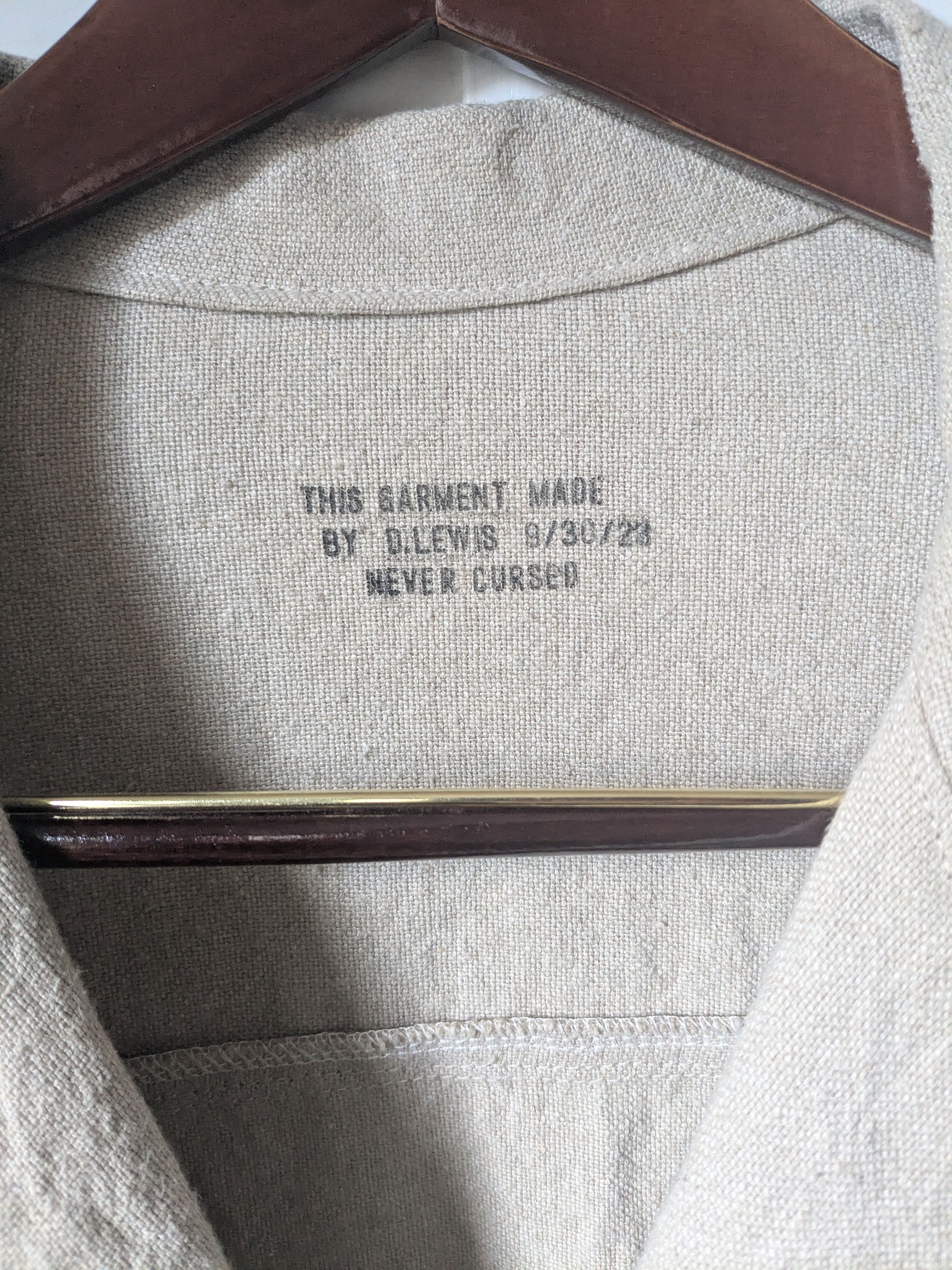 Other Never Cursed hemp blazer Size US L / EU 52-54 / 3 - 3 Thumbnail