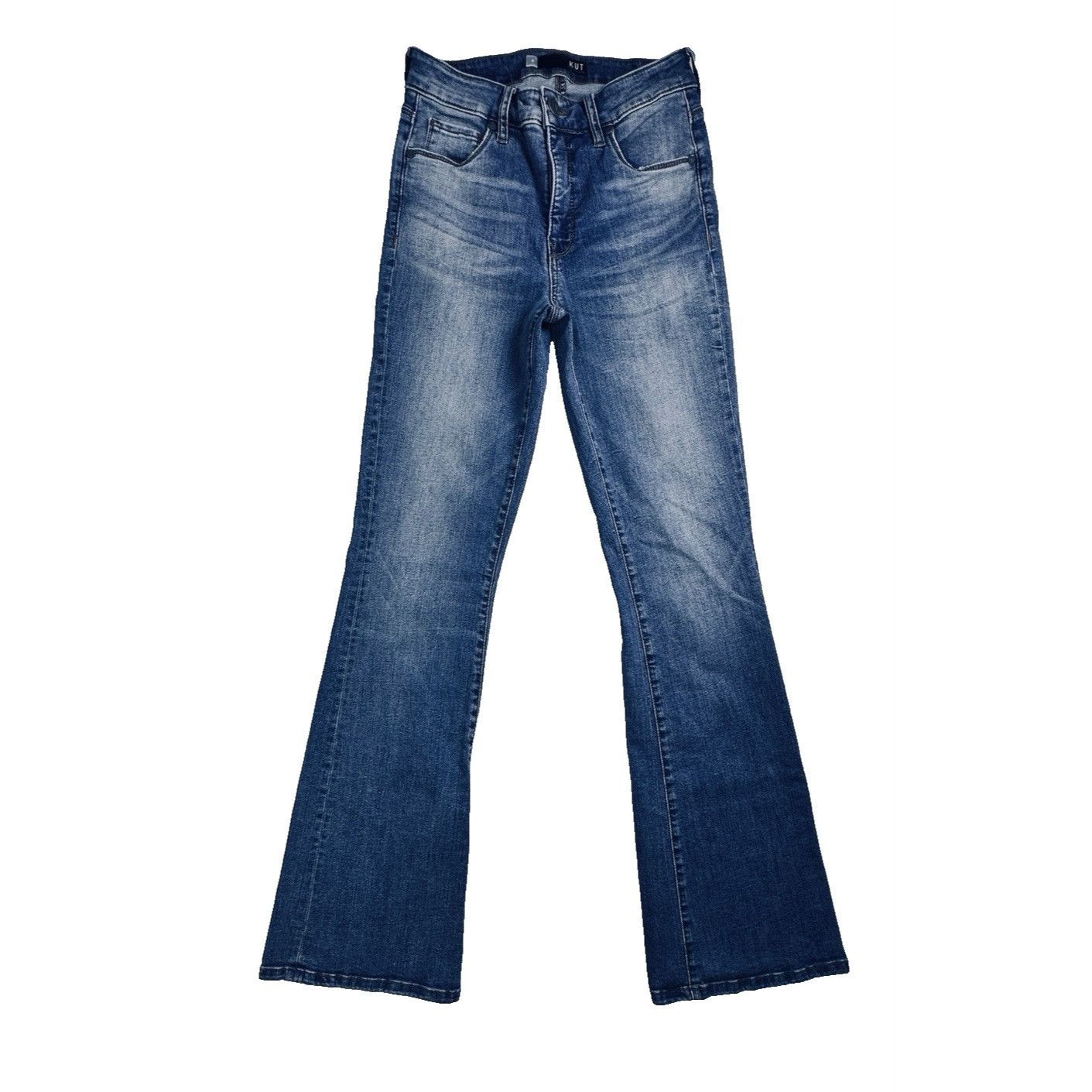 Other KUT From The Kloth ANA High-Rise Fab Ab Flare Jeans Womens 0 Size 25" / US 0 / IT 36 - 1 Thumbnail