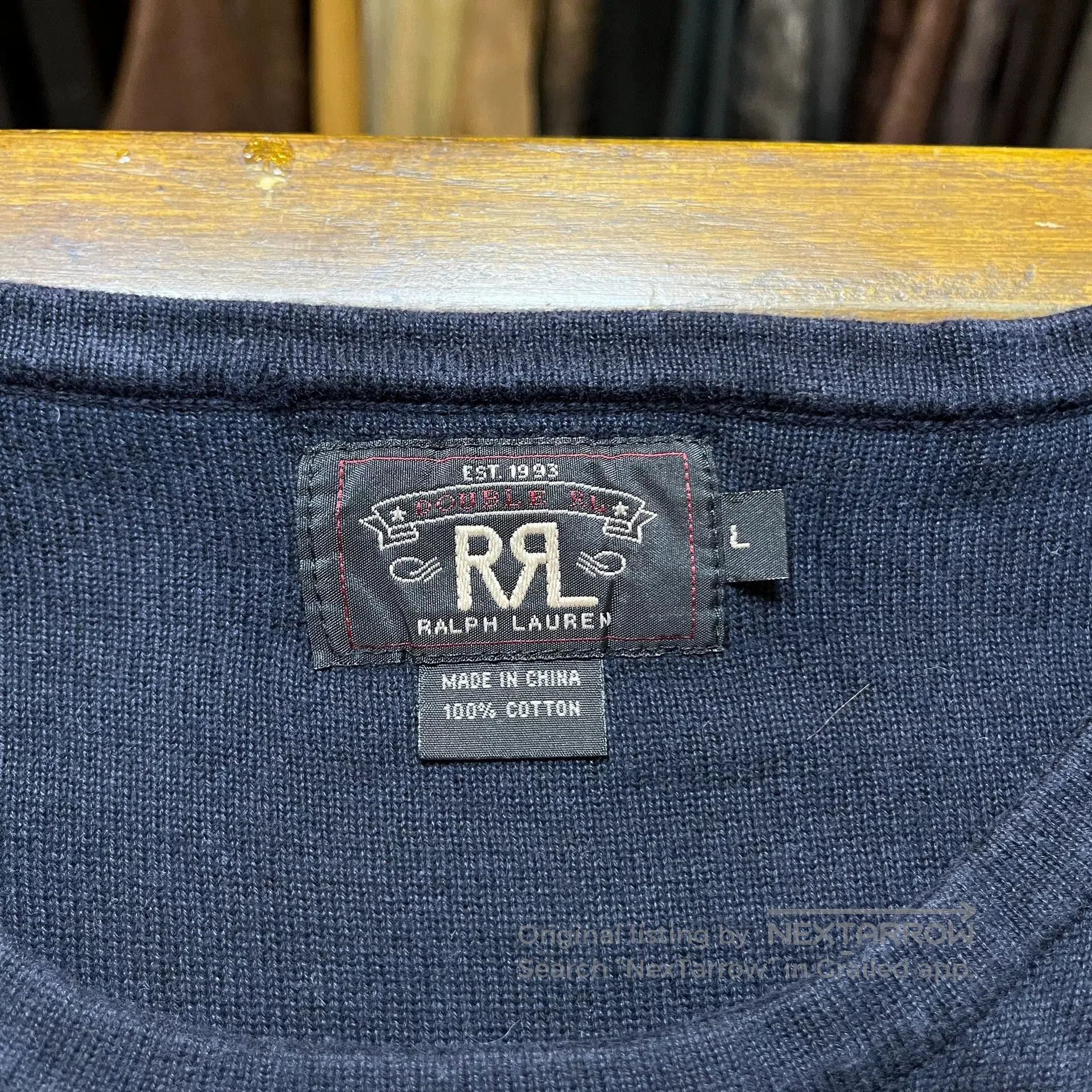 RRL Ralph Lauren RRL Kimura Style Striped Knit Sweater. Size US L / EU 52-54 / 3 - 3 Thumbnail