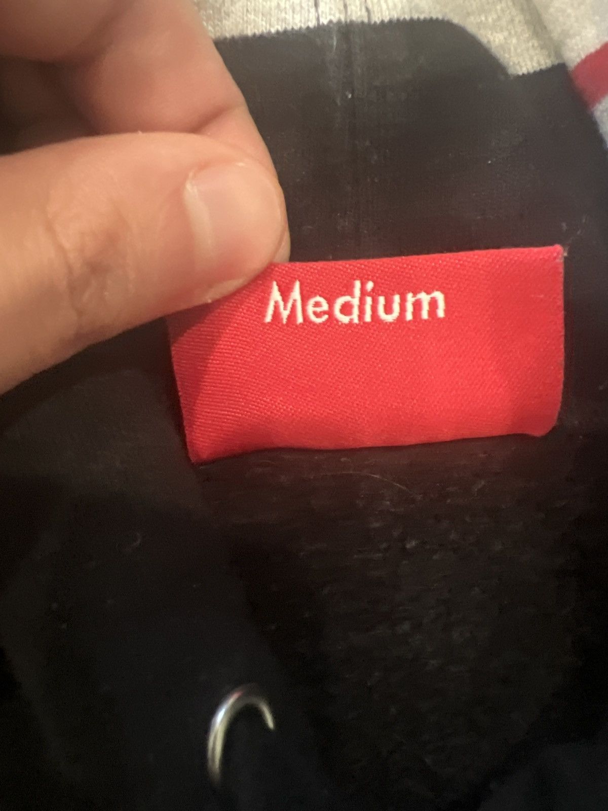 Supreme Supreme striped hooded sweatshirt Size US M / EU 48-50 / 2 - 6 Thumbnail