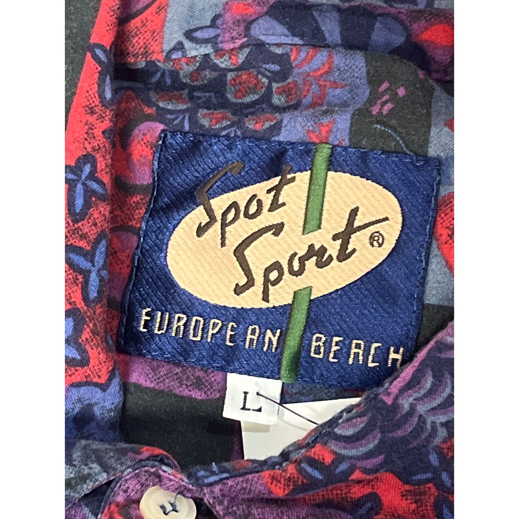 Vintage L | Vintage Crazy Pattern Button Up Size US L / EU 52-54 / 3 - 3 Thumbnail