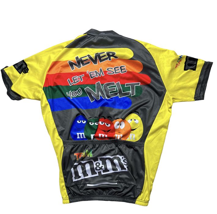 Sportswear Team M&Mâs cycling Jersey Racing full zipper brainstorm | Grailed