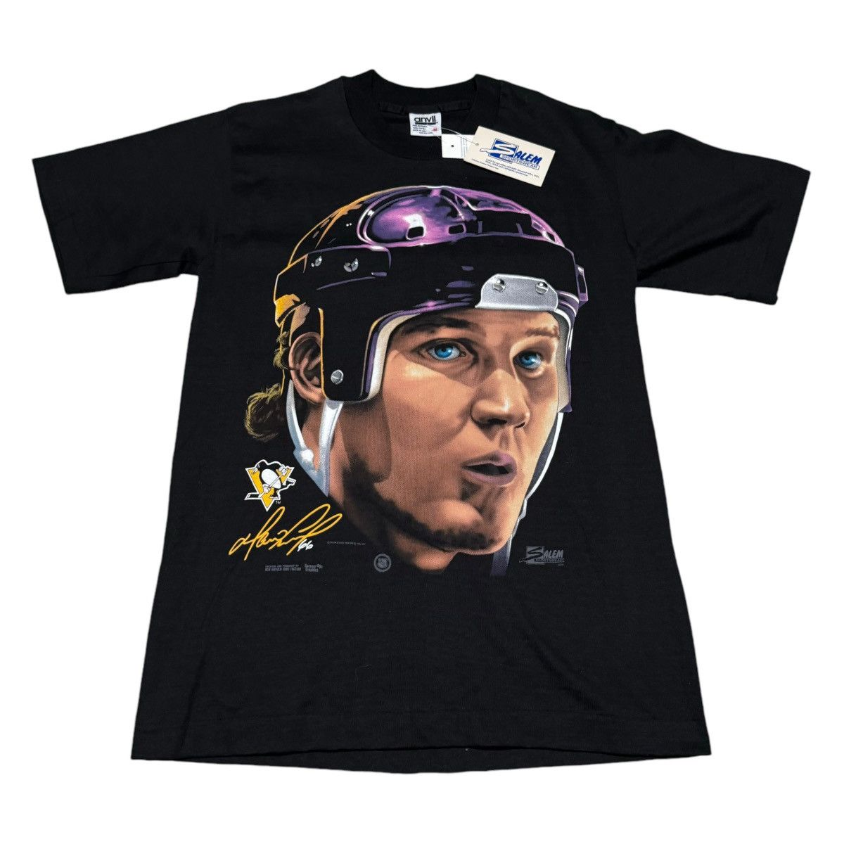 Anvil × Salem Sportswear Salem Sportswear Mario Lemieux Pittsburgh Penguins Adult M Size US M / EU 48-50 / 2 - 1 Thumbnail