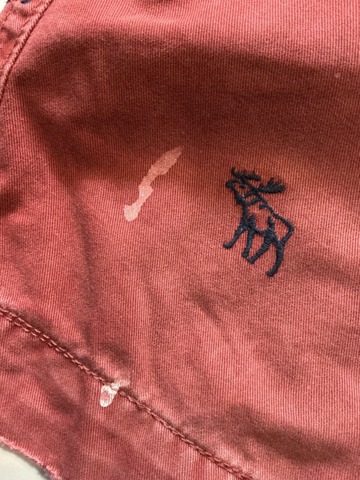 Abercrombie & Fitch Abercrombie & Fitch New York Vintage Y2K Moose Cargo Shorts Size US 30 / EU 46 - 7 Thumbnail