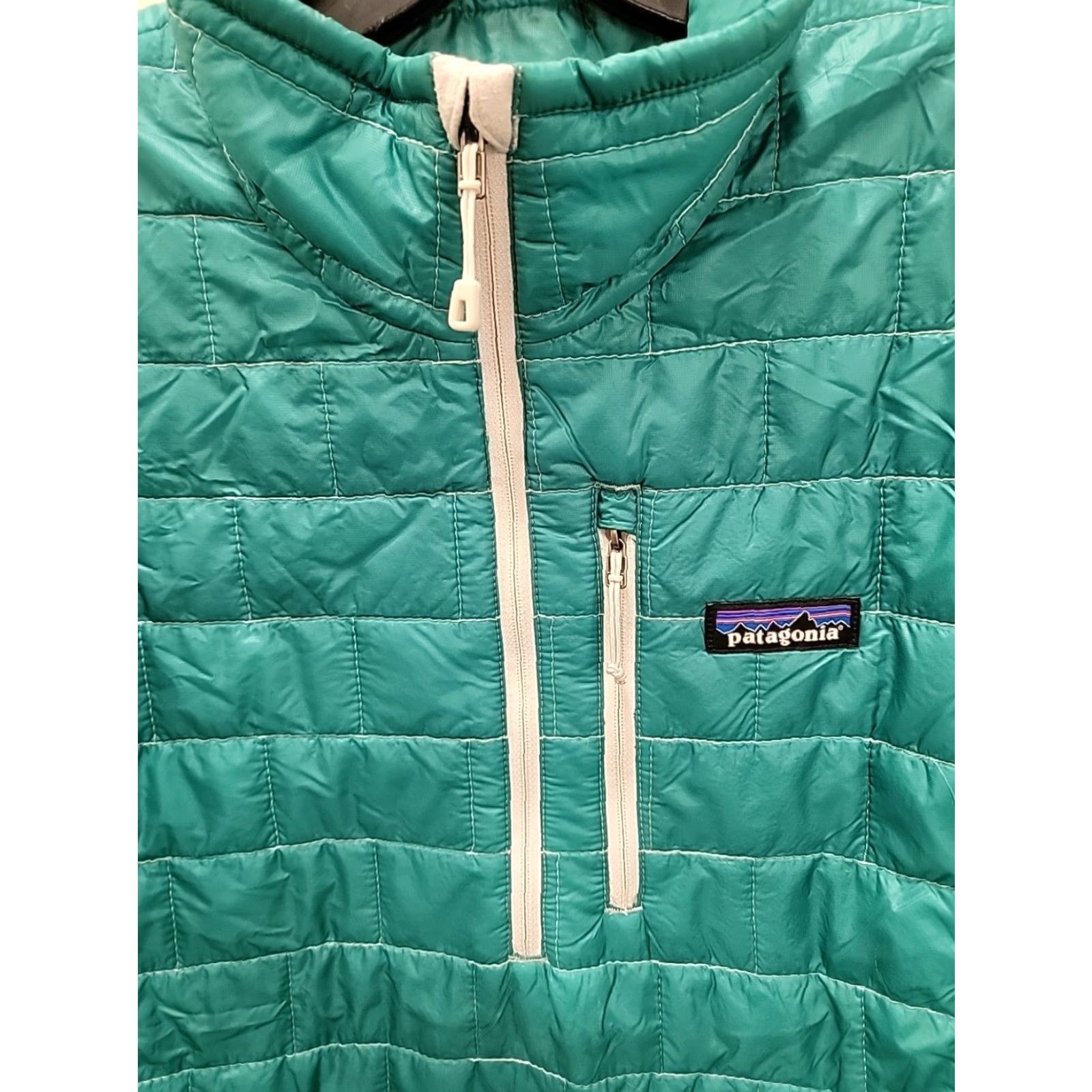 Patagonia Patagonia Nano Puff Pullover Jacket Womens XS Green Puffer Size XS / US 0-2 / IT 36-38 - 3 Thumbnail