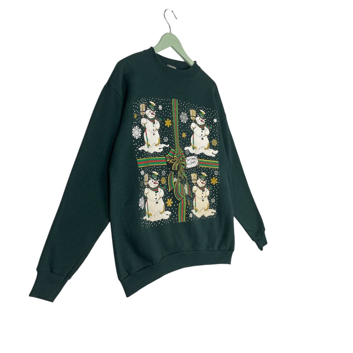 Designer × Vintage Vintage Hoodie/sweater Christmas- Size US L / EU 52-54 / 3 - 3 Thumbnail