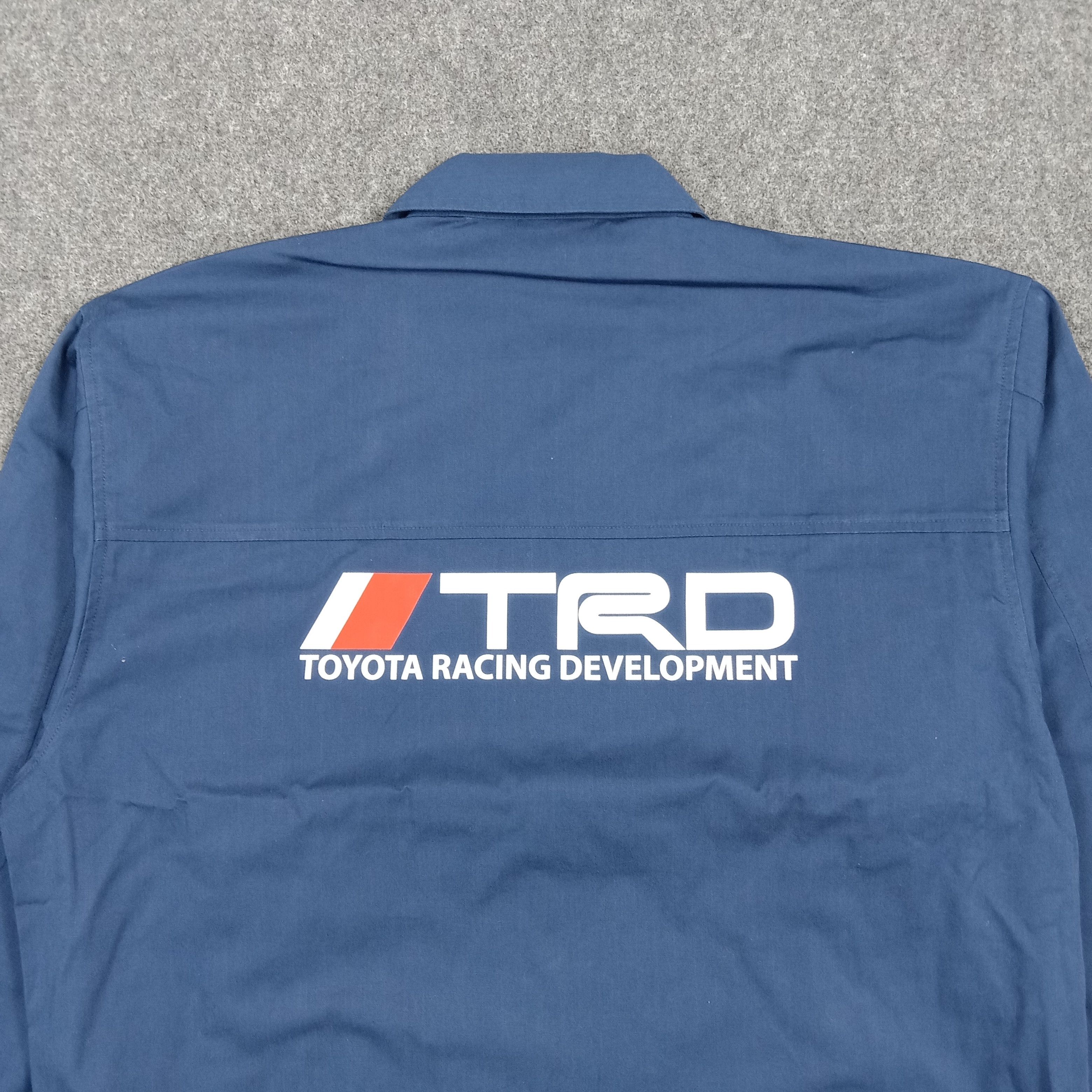 Japanese Brand TRD Toyota Racing Motorsports Custom Logo Jacket C289N9 Size US L / EU 52-54 / 3 - 2 Thumbnail