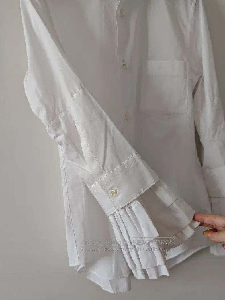 Comme des Garcons Comme Des Garcons Pleated sleeve shirt, size S Size S / US 4 / IT 40 - 3 Thumbnail