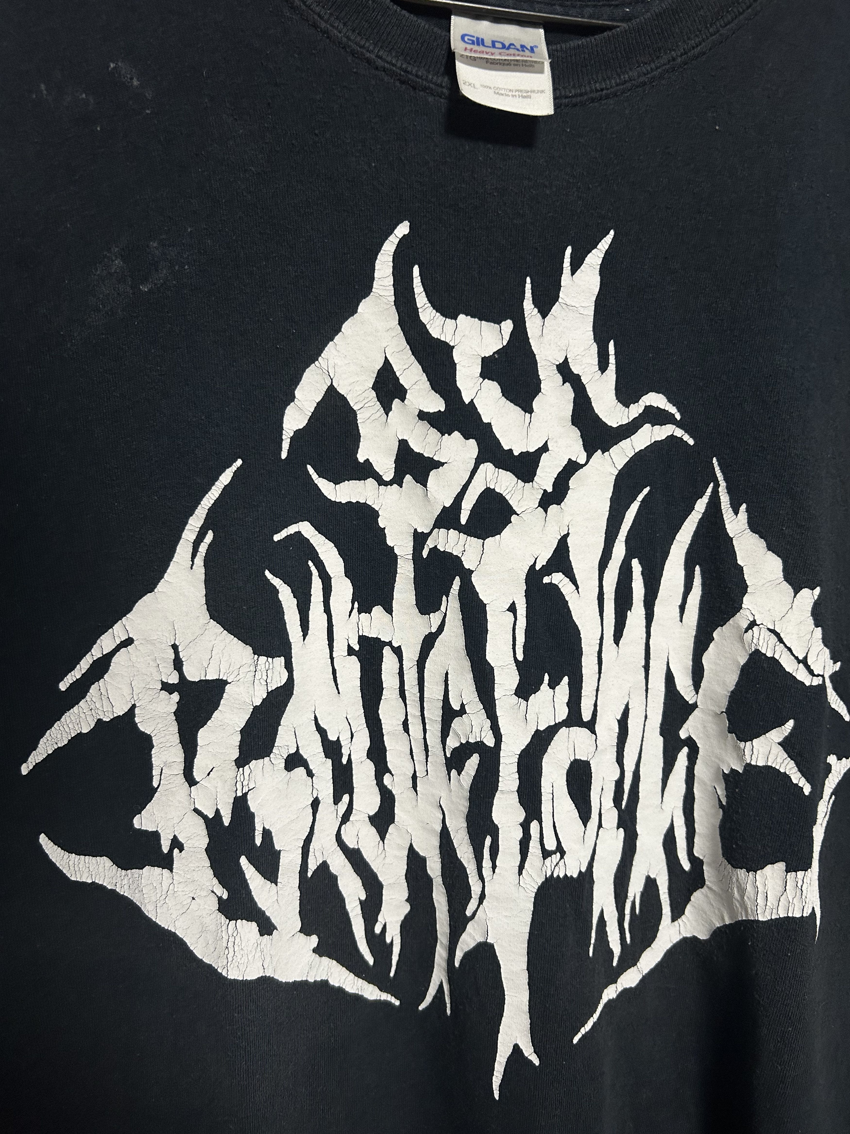 Band Tees By Brute Force 2000s Vintage Brutal Death Metal Band Tee Size US XXL / EU 58 / 5 - 4 Thumbnail