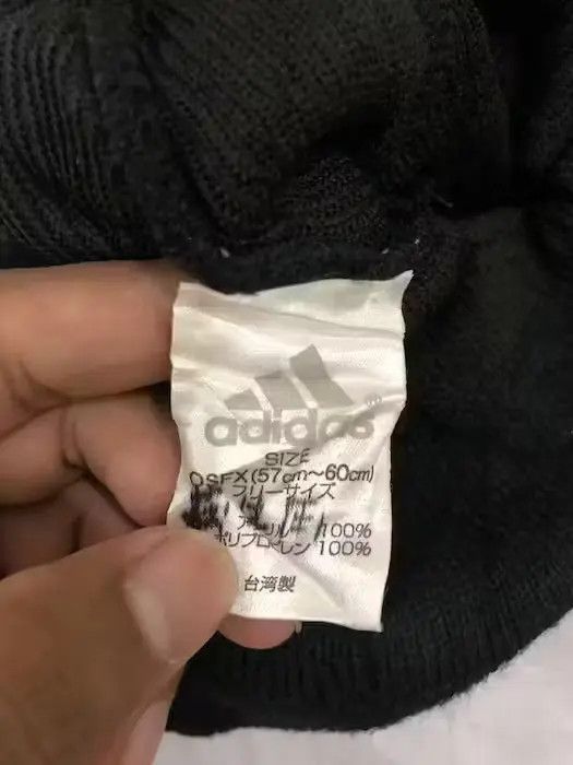 Adidas Vintage Adidas Big Logo beanie Hat Size ONE SIZE - 4 Thumbnail