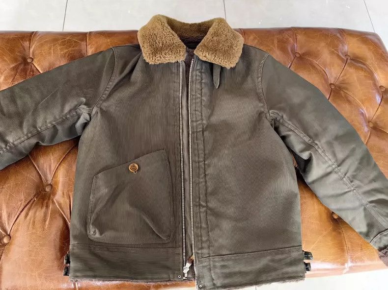 Freewheelers freewheelers S3 Classic Green jacket 2504-Nextarrow Size US XXS / EU 40 - 7 Thumbnail