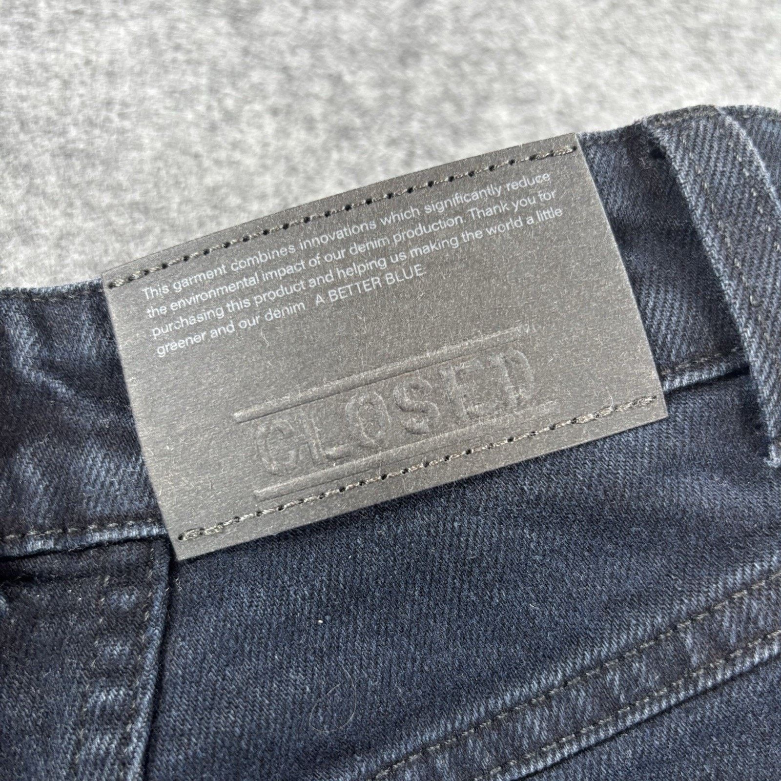 CLOSED Closed Pearl Jeans High Rise Denim Black Women's Size 26 Size 26" / US 2 / IT 38 - 7 Thumbnail