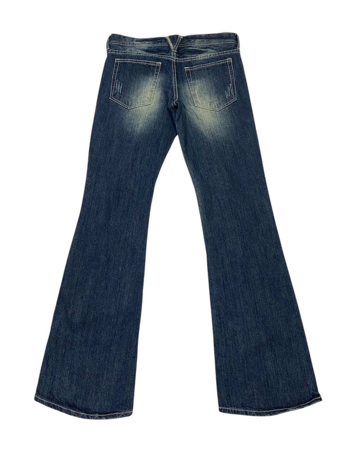 Tornado Mart Japanese brand X ecstrail flare jeans Size US 32 / EU 48 - 3 Thumbnail