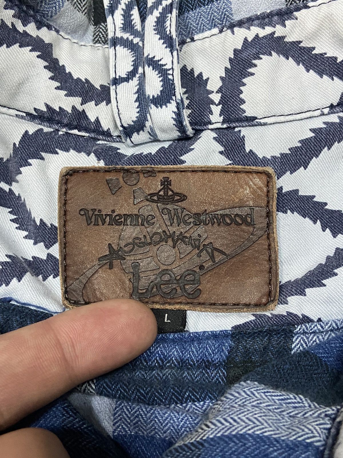 Lee × Vivienne Westwood Vivienne Westwood Lee check shirt buttons Size US L / EU 52-54 / 3 - 6 Thumbnail
