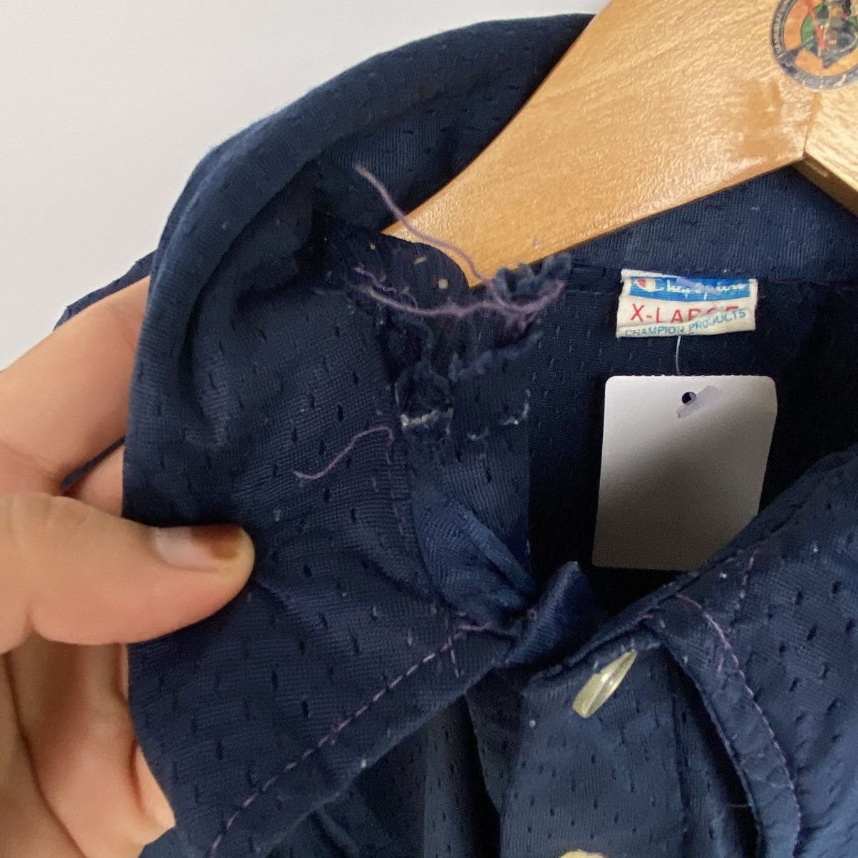 Other Vintage Champion Shirt Embroidered Button Up Pullover XL Size US XL / EU 56 / 4 - 8 Thumbnail