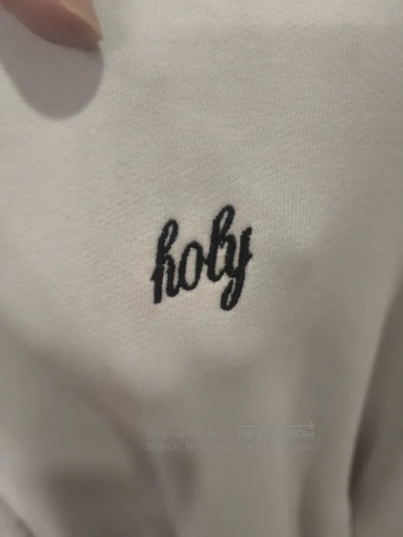 Ann Demeulemeester Ann Demeulemeester White Ribbon Embroidered Sweatshirt, Dr Size US S / EU 44-46 / 1 - 2 Thumbnail