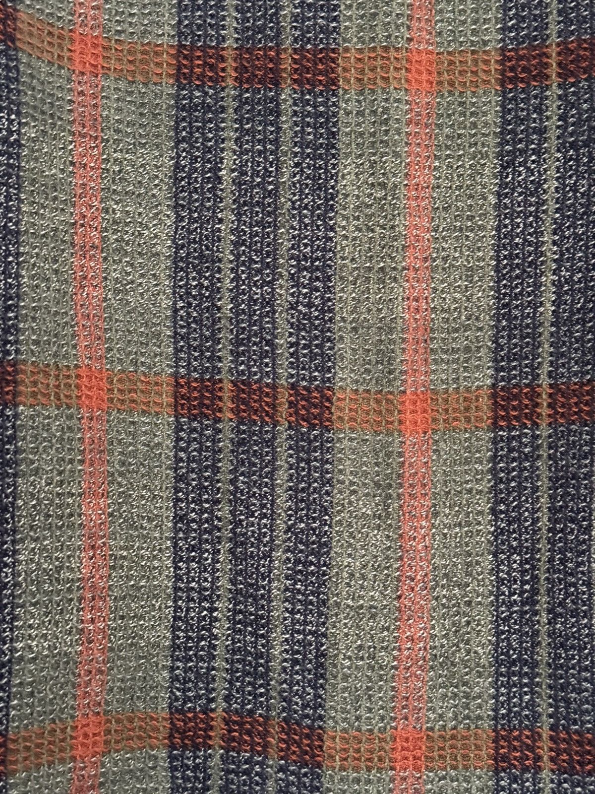 Corridor Corridor Twisted Yarn Waffle Olive Plaid Small Size US S / EU 44-46 / 1 - 13 Thumbnail