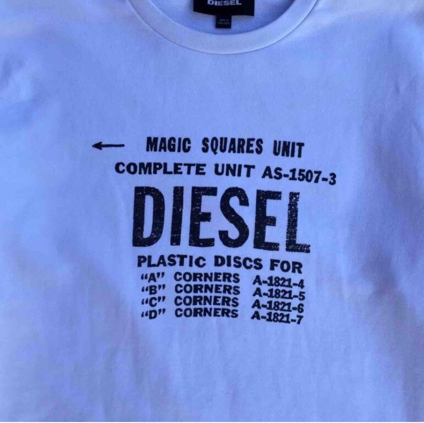 Diesel × Vintage Diesel Sweatshirt S-GIR-B5 Size US XL / EU 56 / 4 - 8 Thumbnail