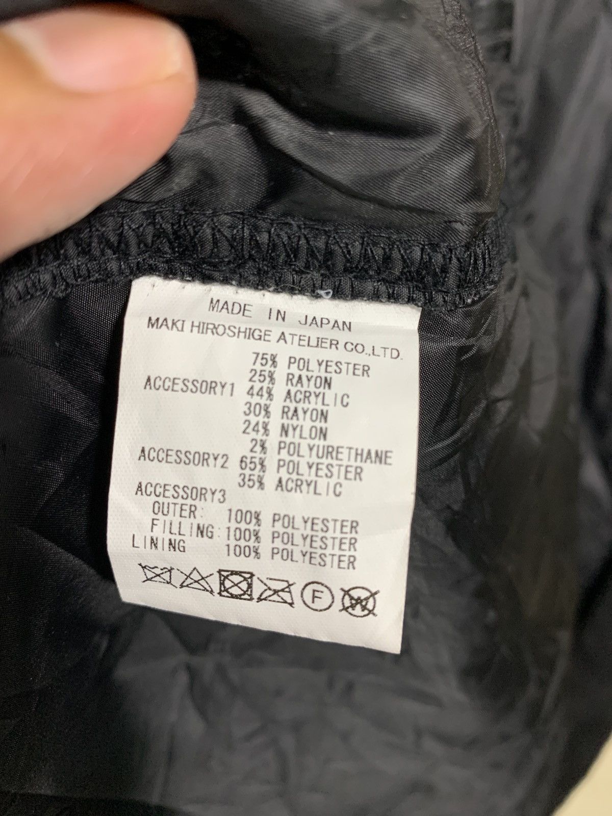 gomme 🔥GOMME HOMME SPLIT FLEECE/NYLON JACKETS Size US M / EU 48-50 / 2 - 9 Thumbnail