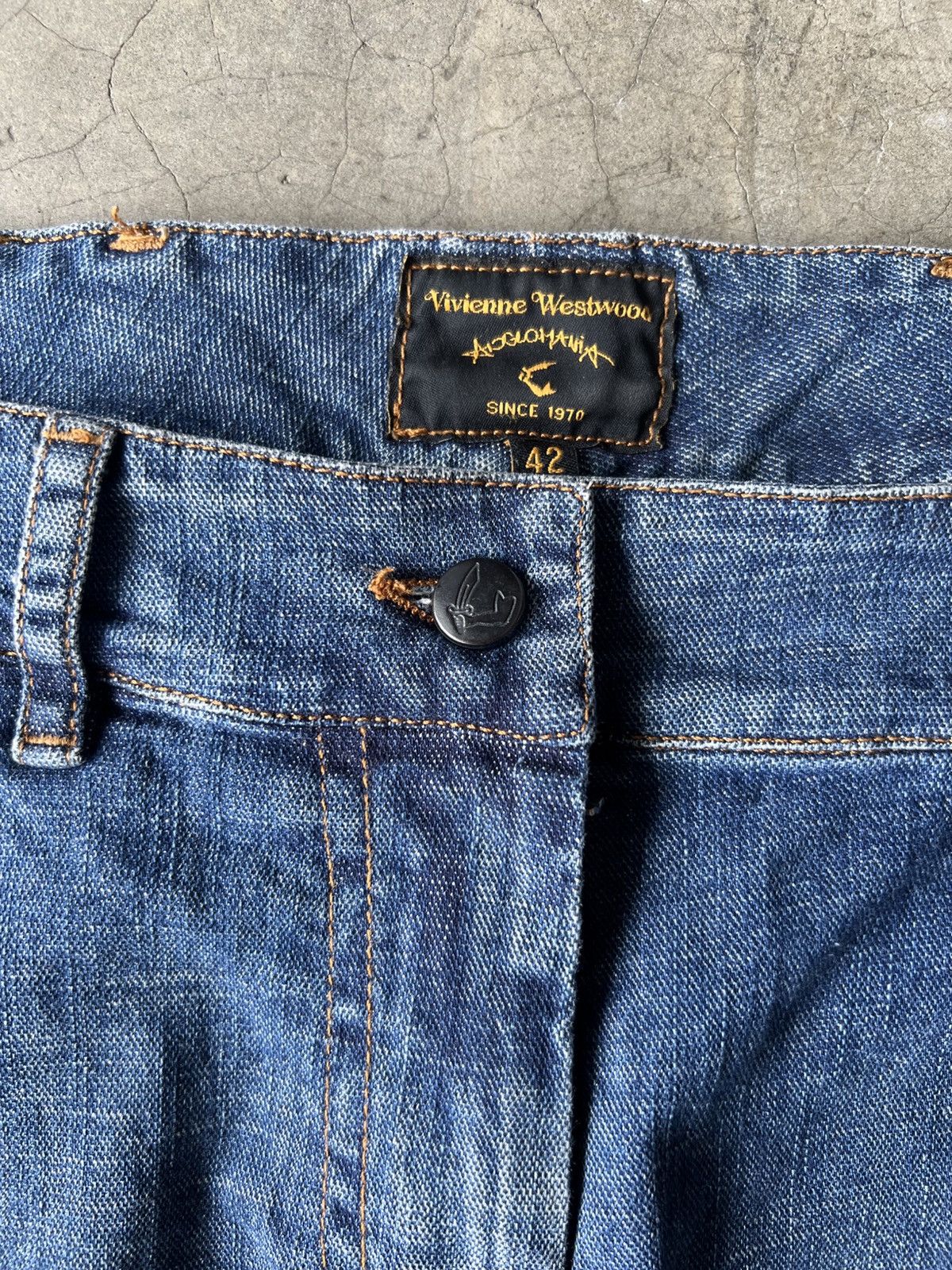 Vivienne Westwood Vivienne Westwood Anglomania - “Pirate” Spiral Flared Jeans Size 28" / US 6 / IT 42 - 5 Thumbnail