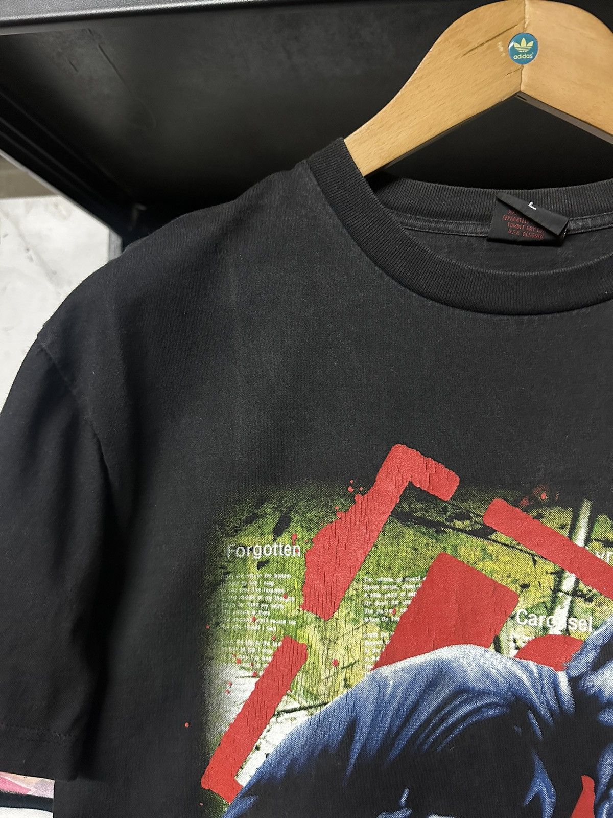 Band Tees × Vintage Vintage Linkin Park Metreora Sun Faded Tee Size US L / EU 52-54 / 3 - 4 Thumbnail