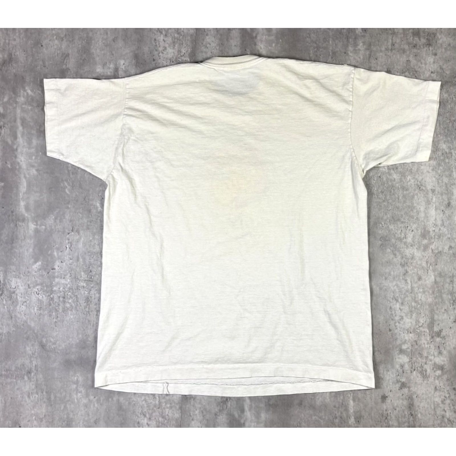 Fruit Of The Loom VINTAGE Fruit of the Loom 90s T Shirt White XL Mens Size US XL / EU 56 / 4 - 2 Thumbnail