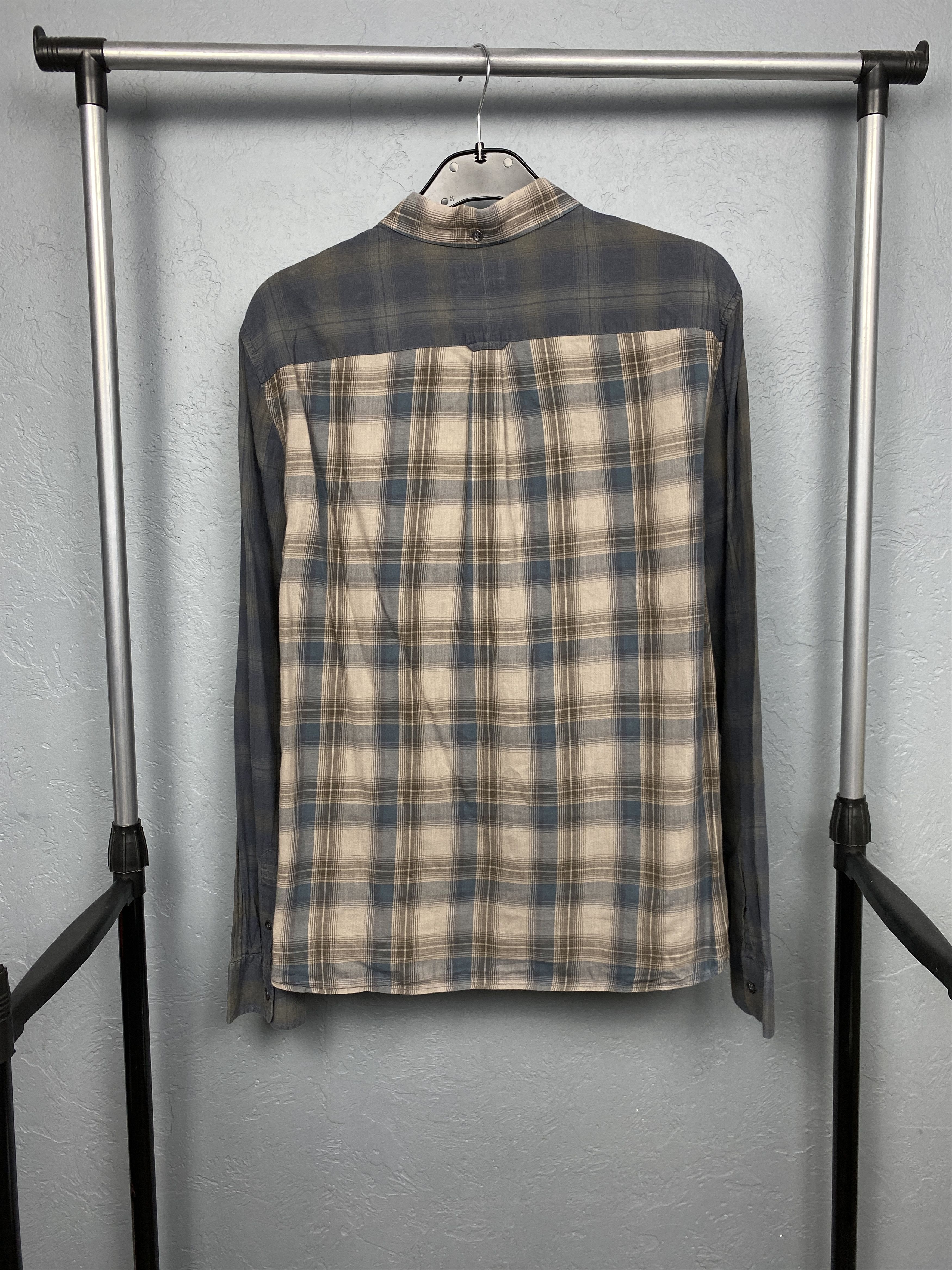 Allsaints Allsaints Vintage Mens Moreland Long Sleeve Plaid Shirt Size US M / EU 48-50 / 2 - 5 Thumbnail