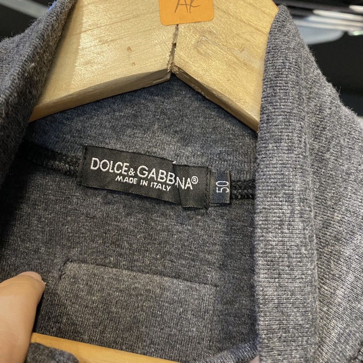 Dolce & Gabbana D&G Dolce Gabbana Gym Collection Mens Zip Up Cotton Jacket Size US M / EU 48-50 / 2 - 10 Thumbnail
