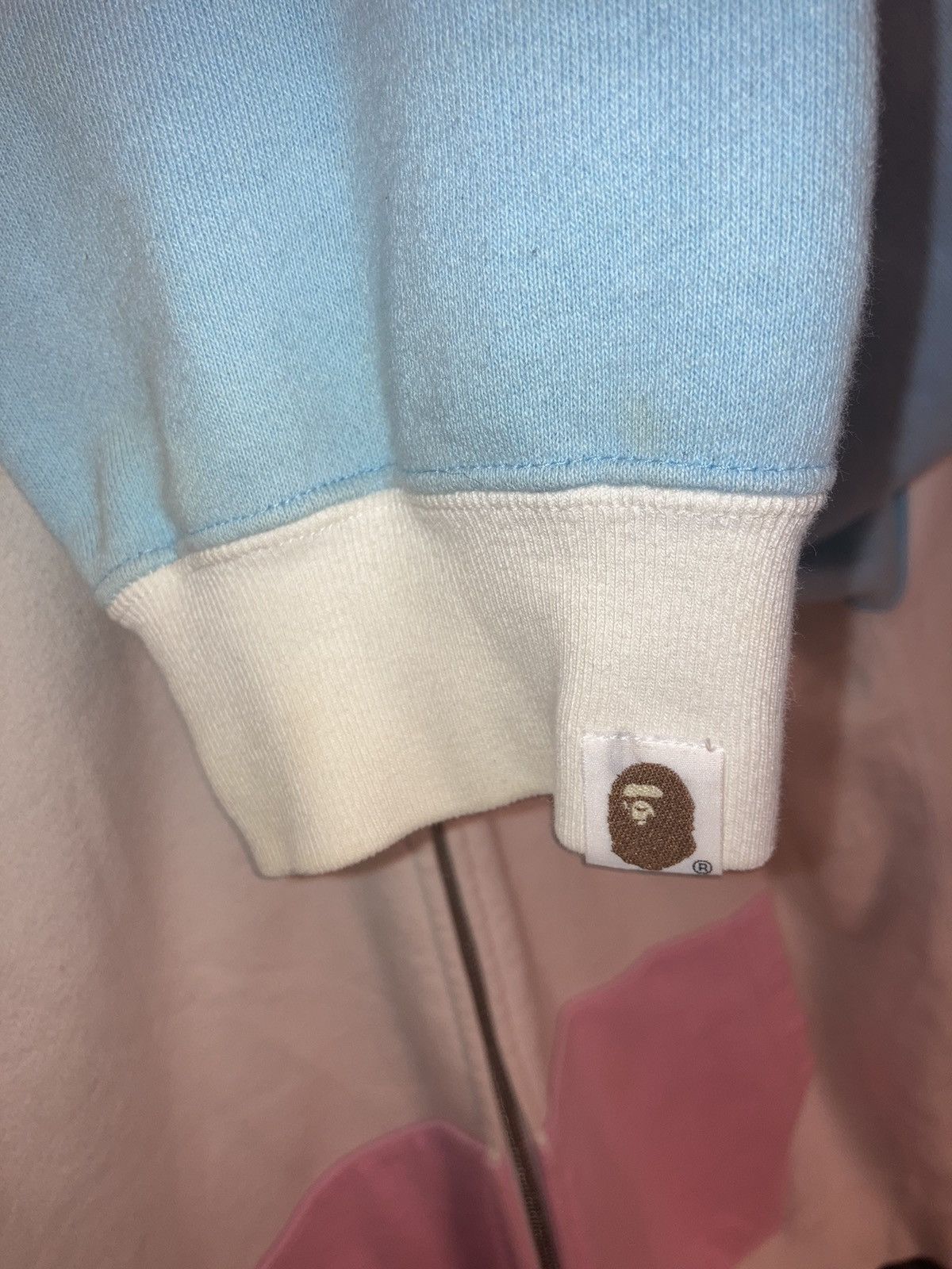 Bape × Nigo Cotton Candy Full Zip Hoodie Size US XL / EU 56 / 4 - 4 Thumbnail