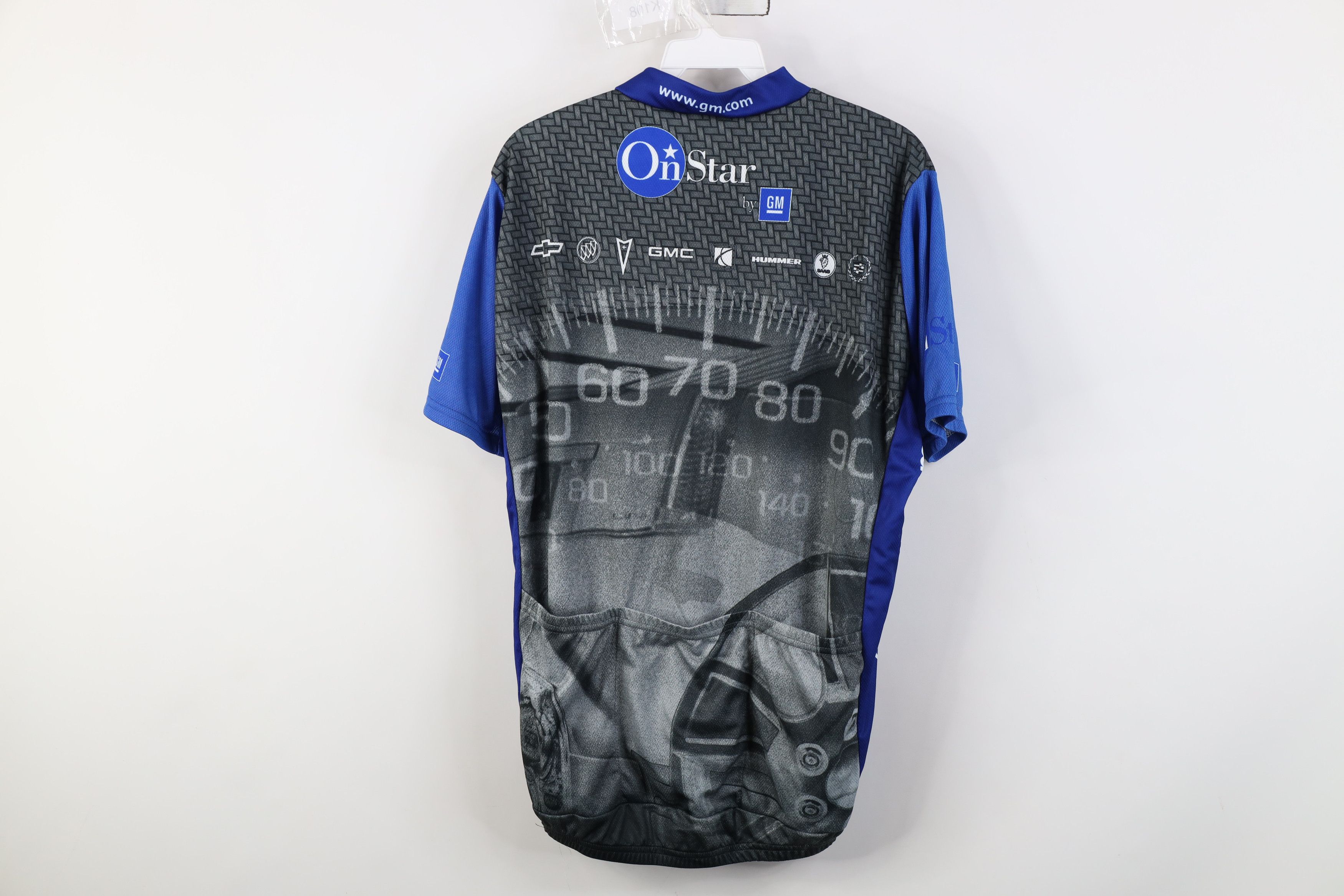 Vintage Vintage GM General Motors On Star Bicycle Cycling Jersey USA Size US L / EU 52-54 / 3 - 14 Thumbnail