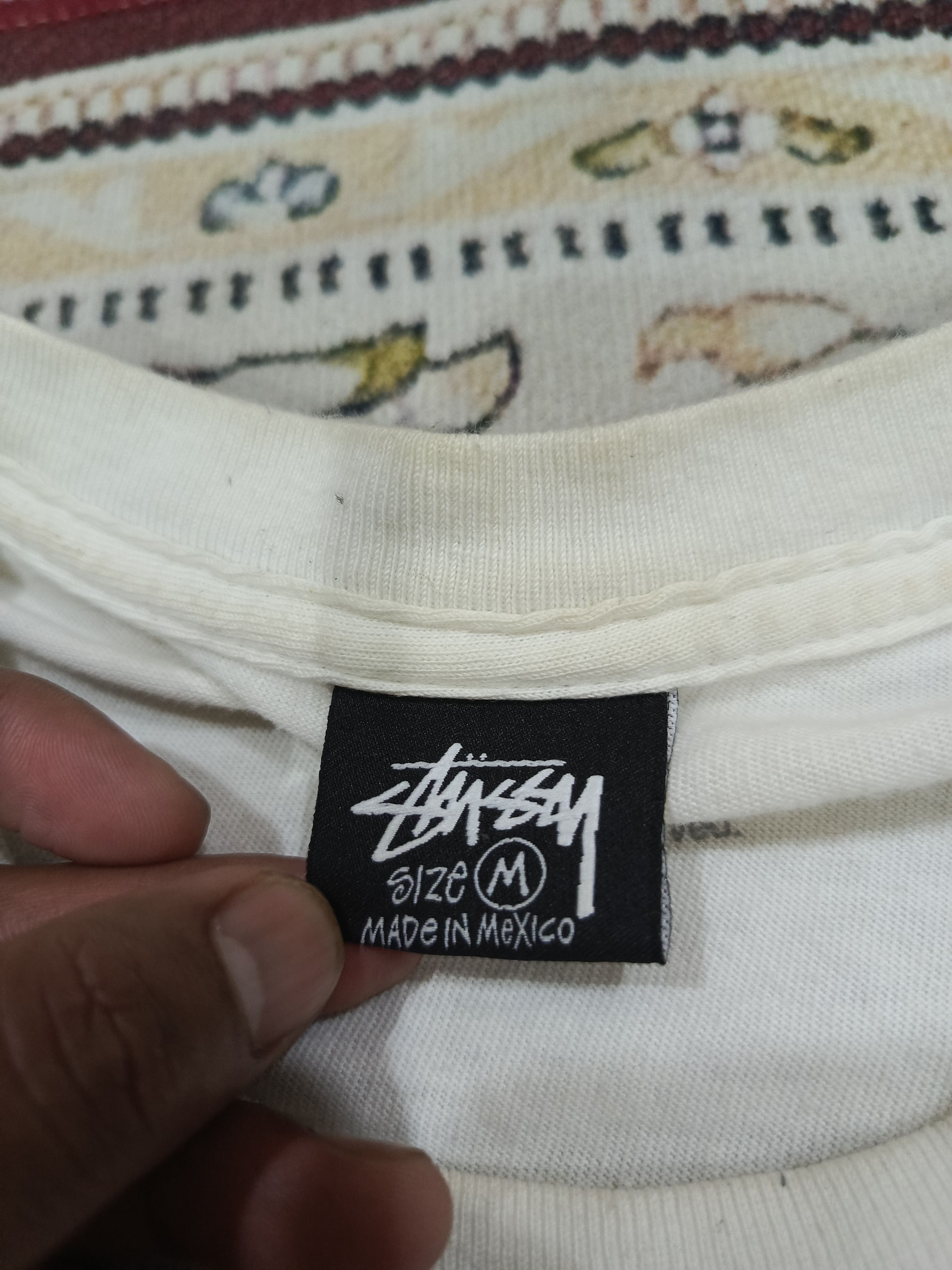 Stussy Bob Marley × Stussy bob frame tee white Size US M / EU 48-50 / 2 - 4 Thumbnail