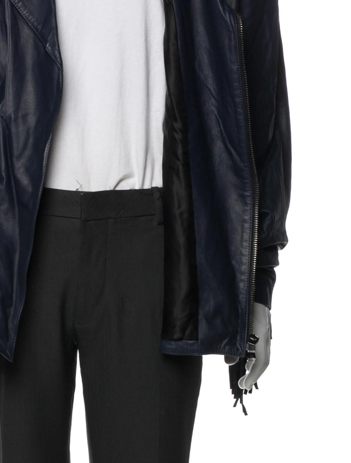 Other Marcell Von Berlin Lamb Leather Moto Jacket w/ Tags Size: L Size US L / EU 52-54 / 3 - 4 Thumbnail