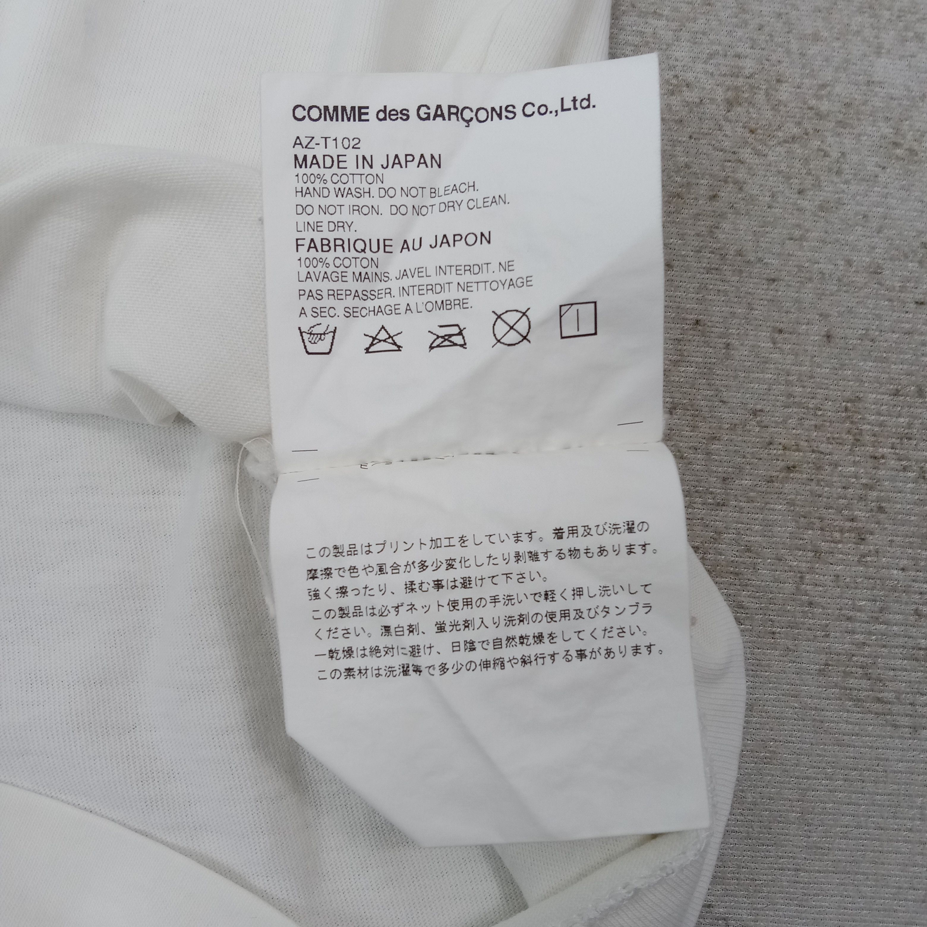 Comme des Garcons PLAY Comme Des Garcons Play Japanese Tshirt C267N31 Size US M / EU 48-50 / 2 - 6 Thumbnail