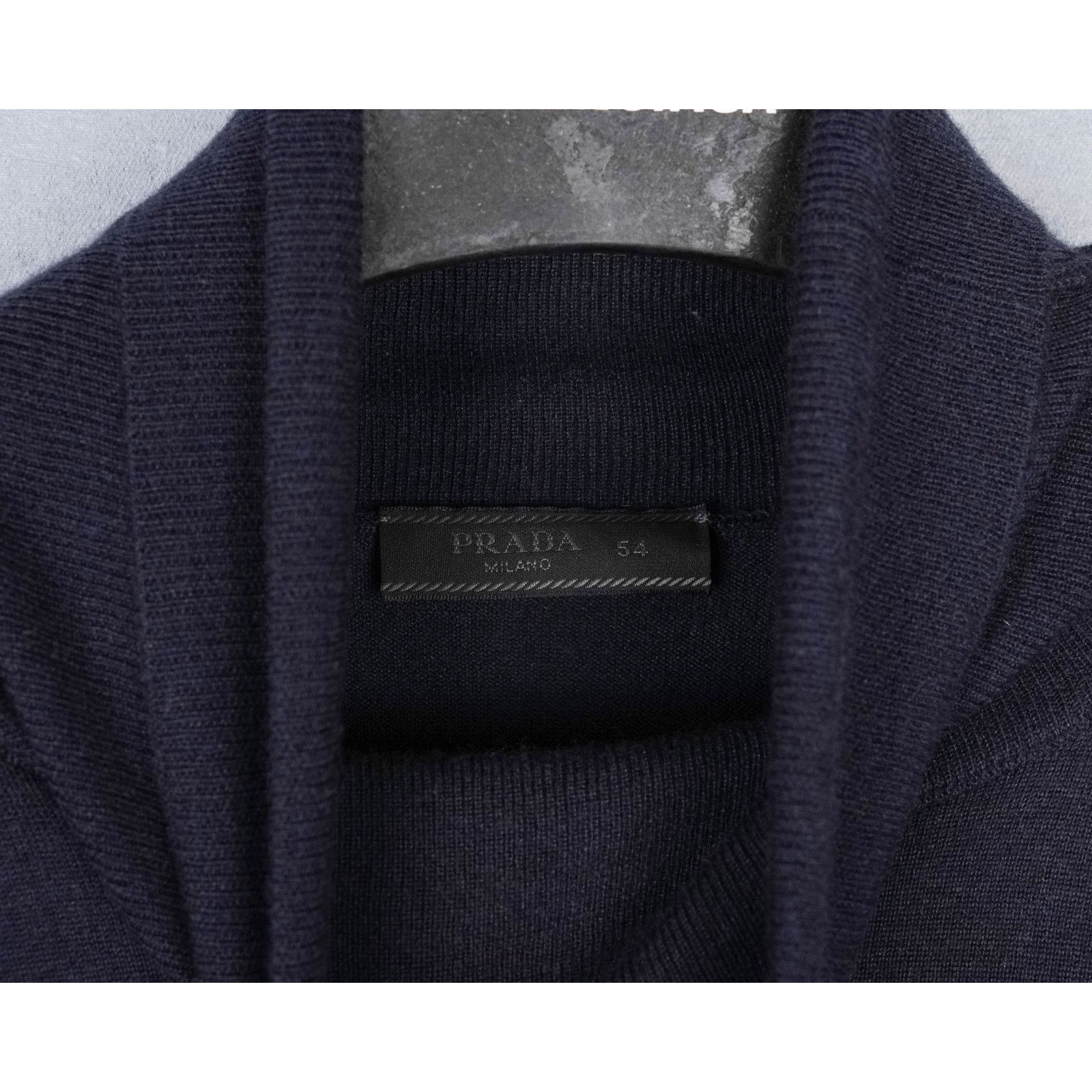 Prada Prada black cashmere silk roll neck knit jumper sweater Size US L / EU 52-54 / 3 - 5 Thumbnail