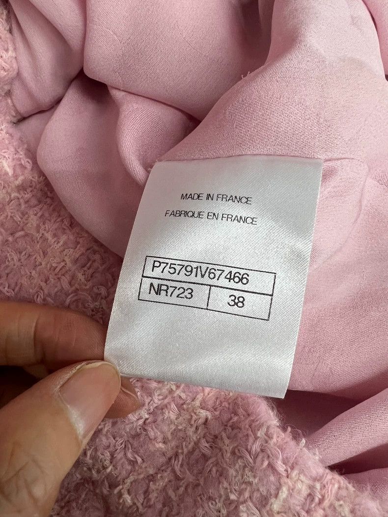 Chanel Chanel 23K autumn and winter popular pink braided tweed ja Size XS / US 0-2 / IT 36-38 - 4 Thumbnail