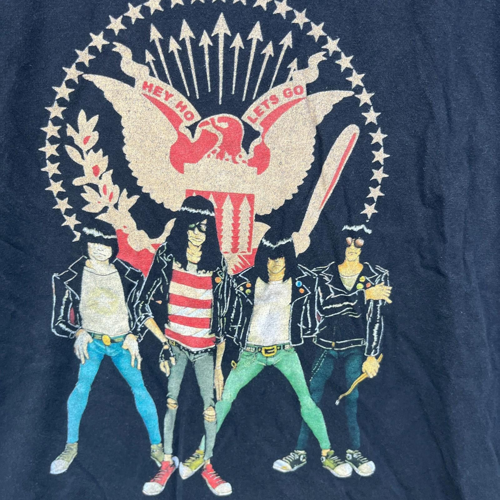 Vintage Vintage The Ramones Band T Shirt Medium Size US M / EU 48-50 / 2 - 4 Thumbnail