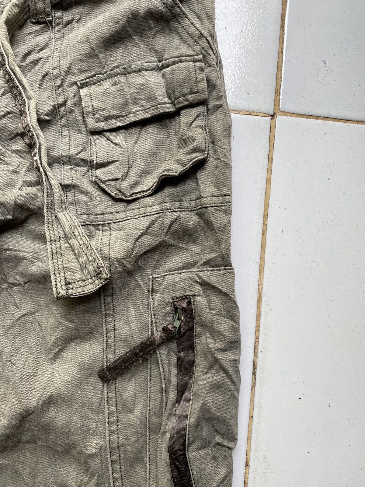 GOA Tough jean smith flared goa style cargo pants Size US 30 / EU 46 - 5 Thumbnail