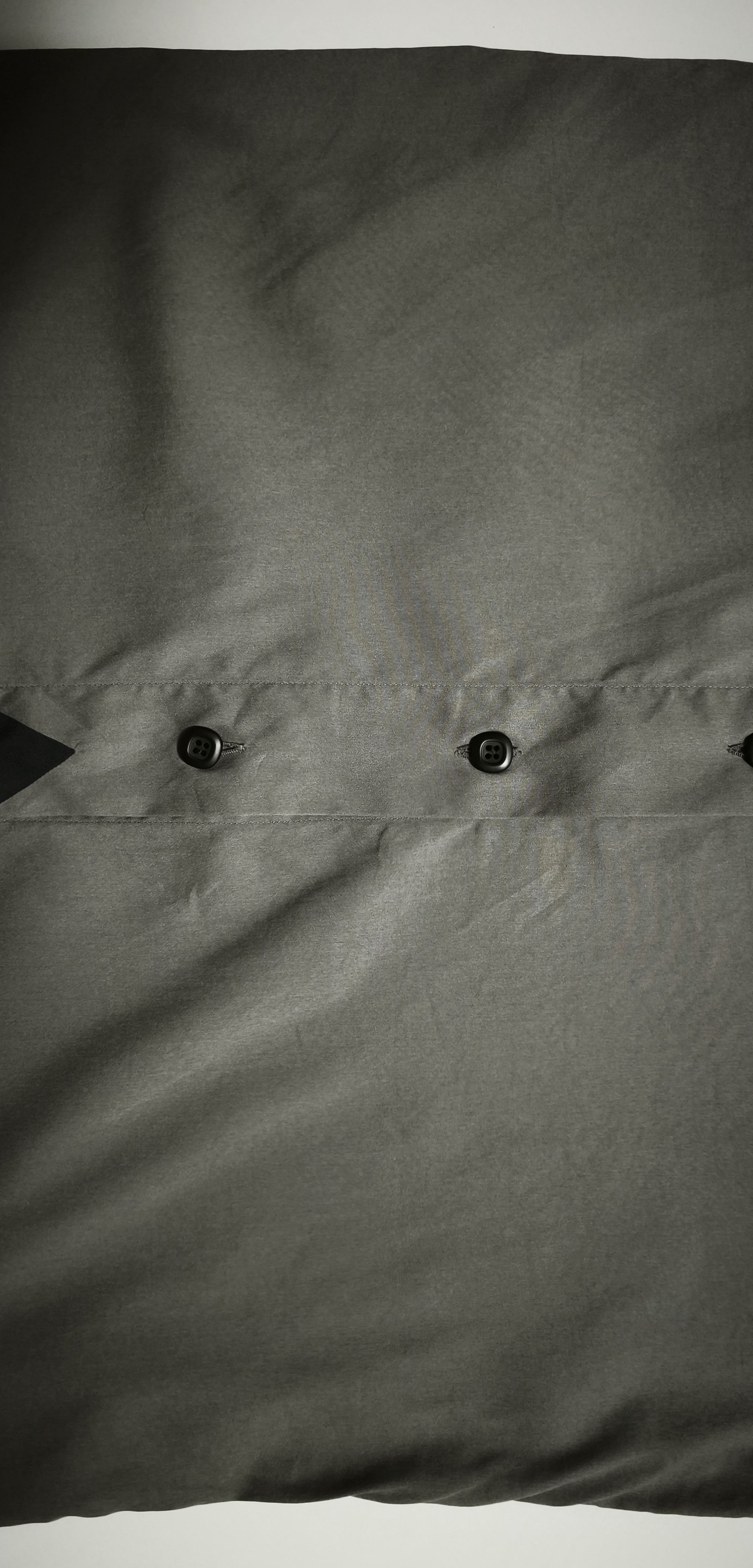 Prada FW2011 - Gray shirt with black and light blue details Size US M / EU 48-50 / 2 - 14 Thumbnail
