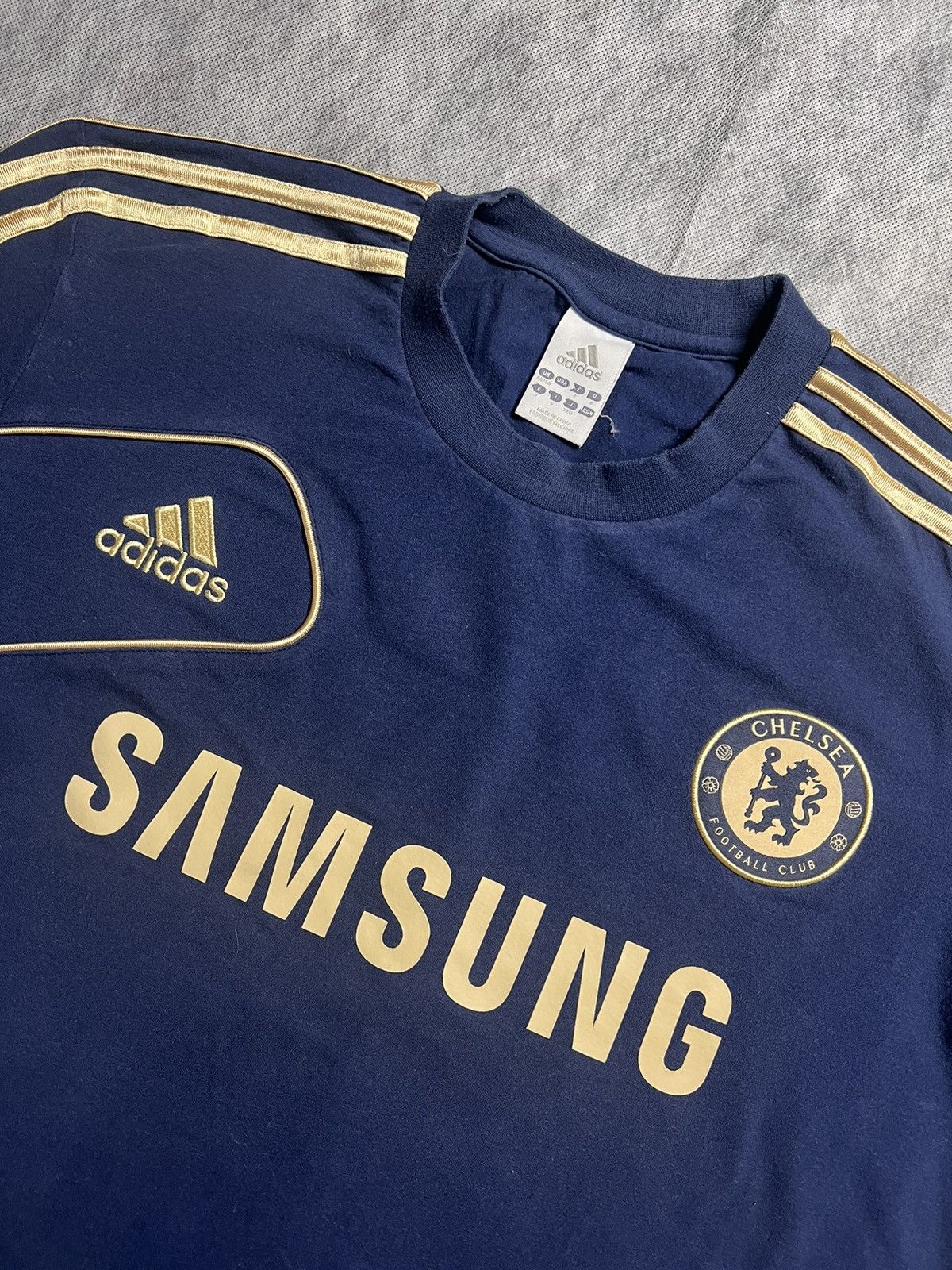 Adidas 2012 Adidas Chelsea T-Shirt Football Size US XL / EU 56 / 4 - 2 Thumbnail