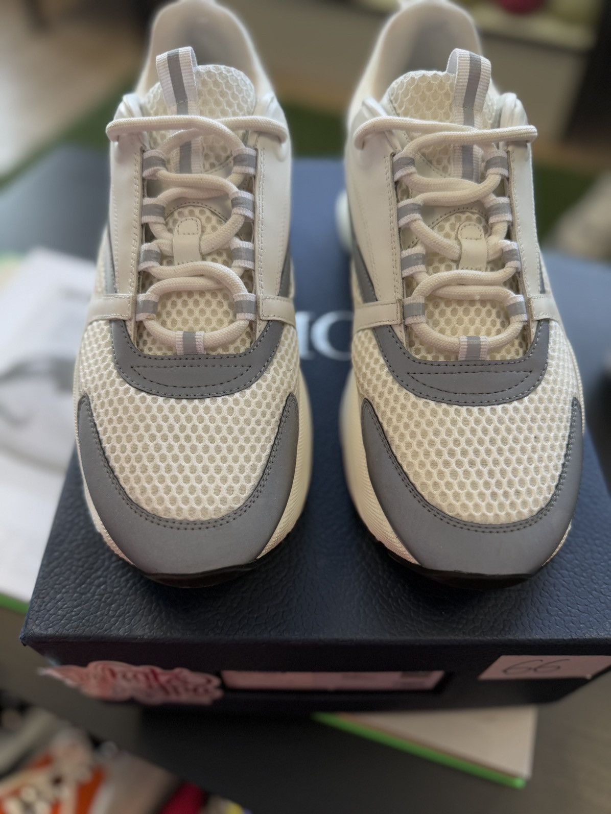 Dior Dior B22 White Low Top Sneakers Size 43EU/10US Size US 10 / EU 43 - 7 Thumbnail