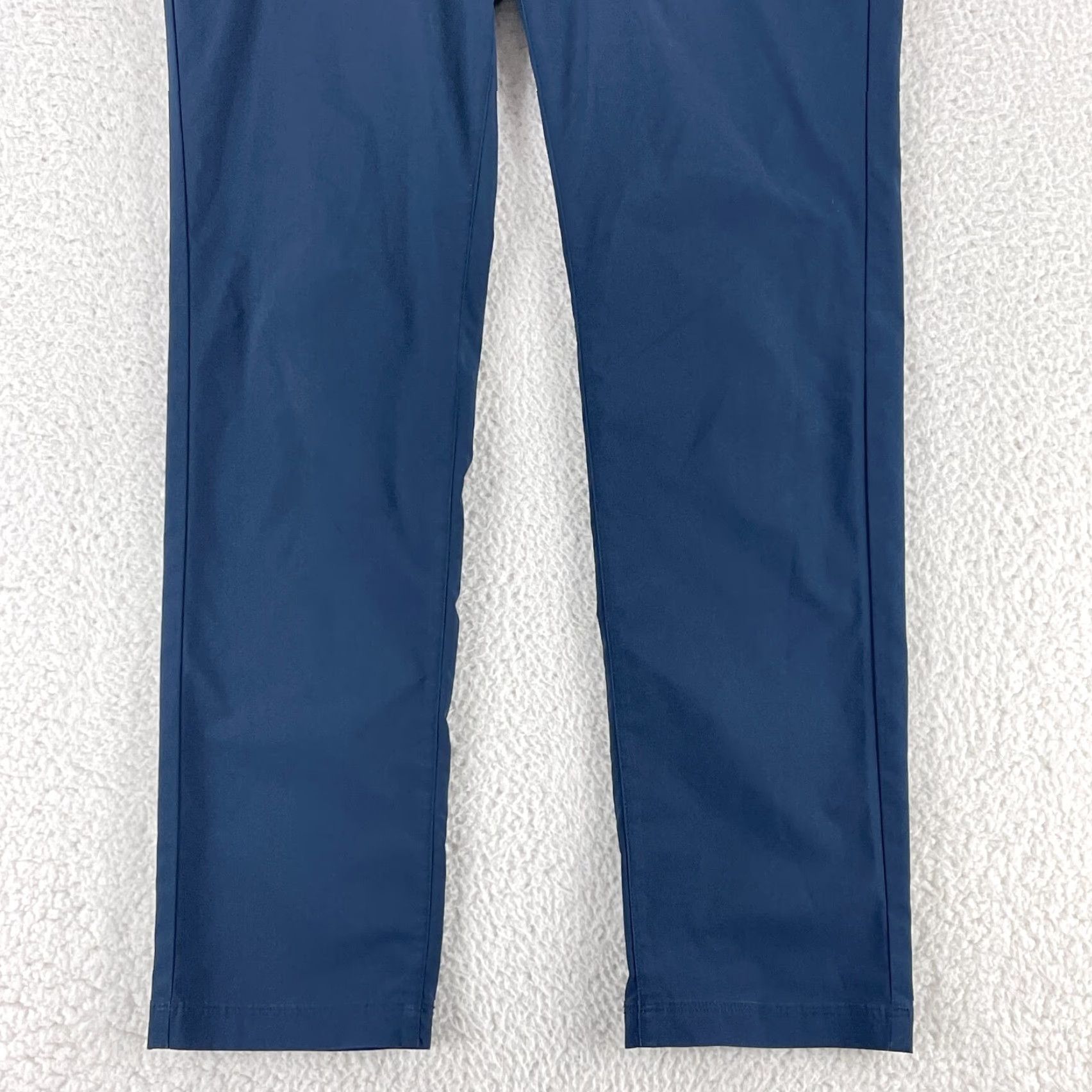 UNTUCKit UNTUCKit Chancellor Chino Pants Mens Size 34x32 Navy Blue Straight Fit 5 Pocket Size US 34 / EU 50 - 3 Thumbnail