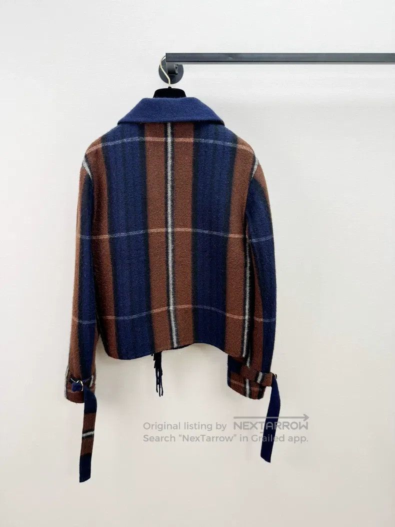 Loewe Loewe Checkered Tweed Jacket Size XS / US 0-2 / IT 36-38 - 7 Thumbnail