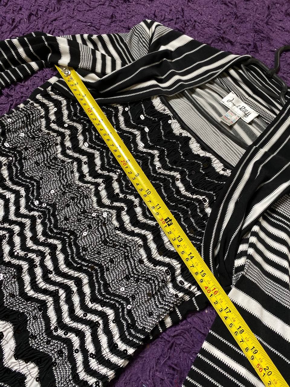 Joseph Ribkoff × Vintage Joseph Ribkoff Zebra Print Long Sleeve Sweater Size XL / US 12-14 / IT 48-50 - 12 Thumbnail