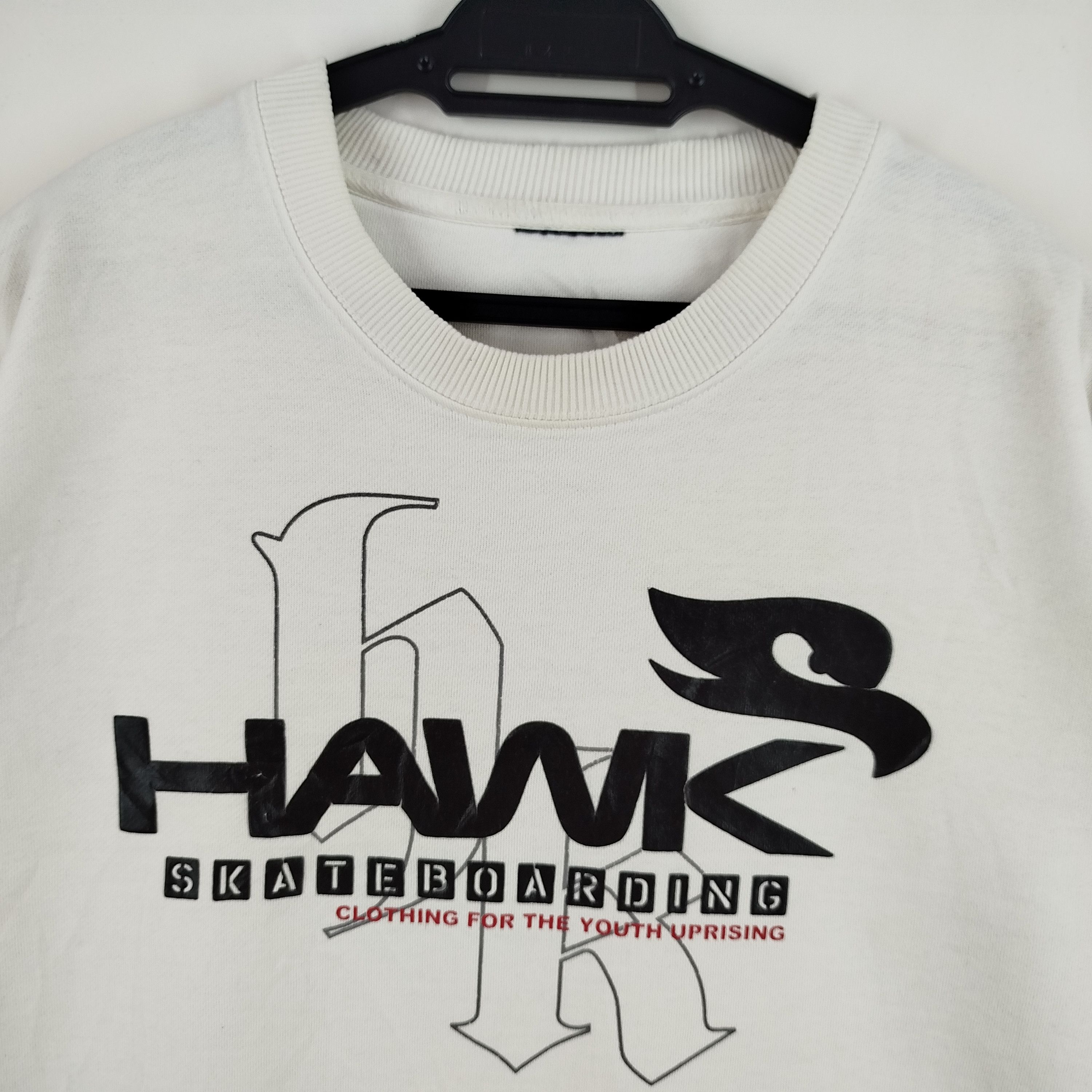 Designer × Hawk Hawk Skateboarding Big Spell Out Y2K Size US L / EU 52-54 / 3 - 2 Thumbnail