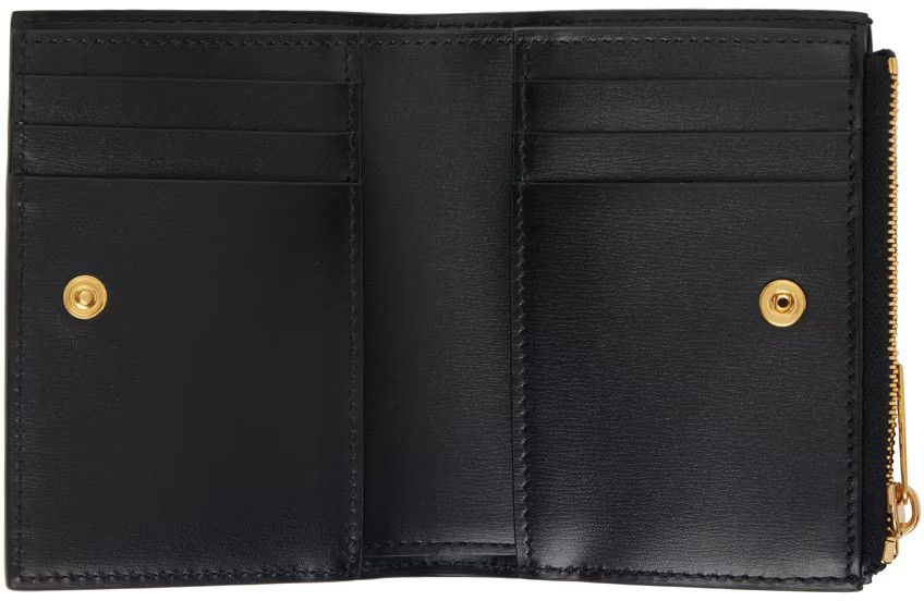 Off-White o1s22i1n0824 Size: OS/ Bi-Fold Leather Wallet in Black Size ONE SIZE - 2 Thumbnail