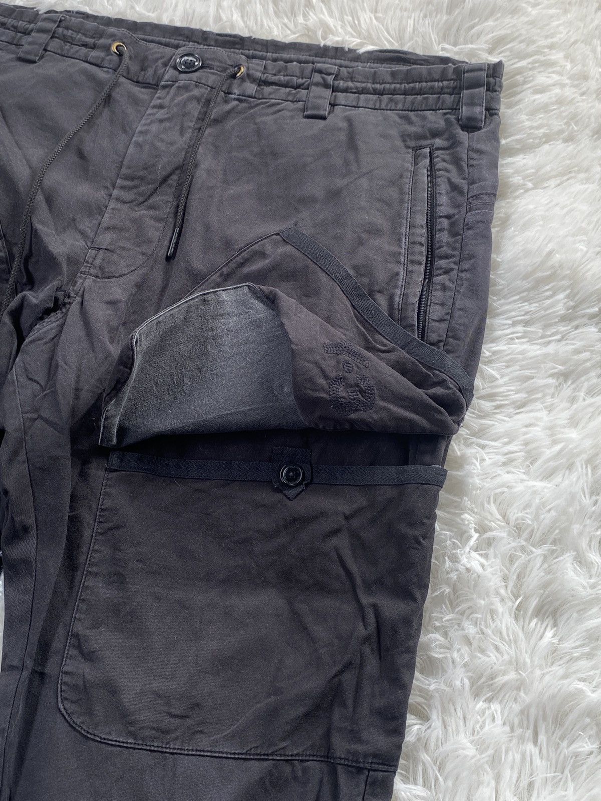 Yohji Yamamoto Vintage Y-3 Yohji Yamamoto x Adidas Cargo Pants Size US 37 - 10 Thumbnail