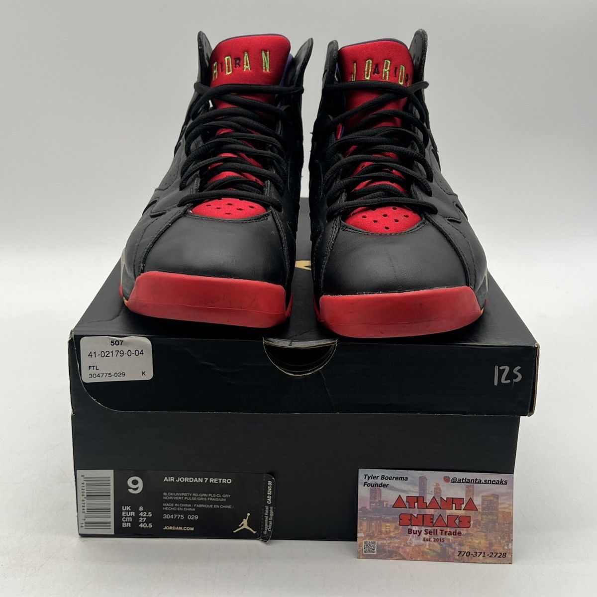 Jordan Brand Air Jordan 7 Marvin the Martian Size US 9 / EU 42 - 2 Thumbnail