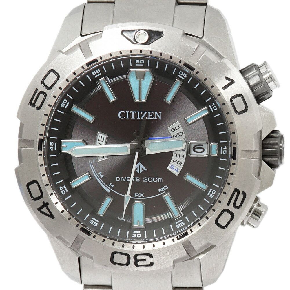 Other Other CITIZEN PROMASTER MARINE Titanium Metal Quartz AS7141-60E DUTY FREE for USA Size ONE SIZE - 1 Thumbnail