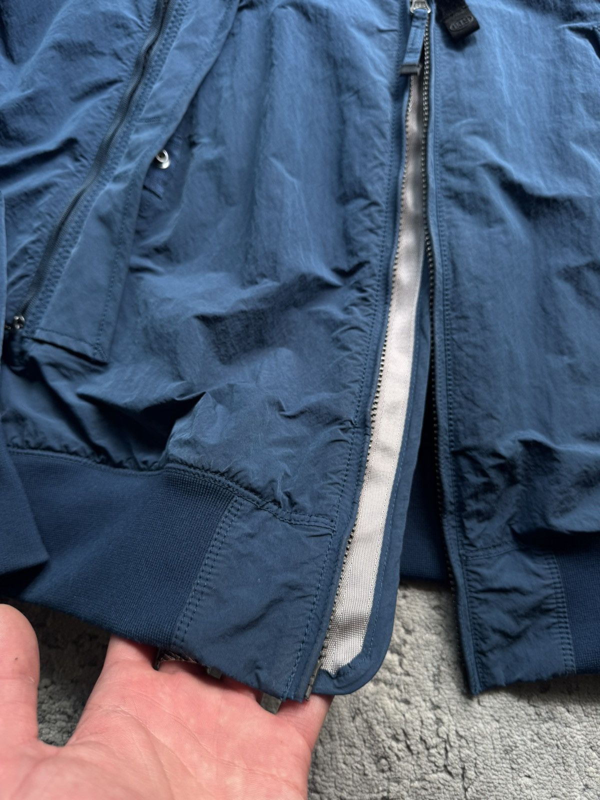 Parajumpers Parajumpers Shimmer Blue Windbreaker Jacket Size L Size US L / EU 52-54 / 3 - 7 Thumbnail